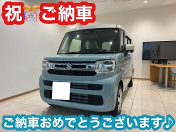 新型スペーシアご納車です♪